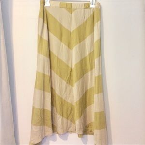 Anthropologie NWOT Covet MIDI a-line skirt. Large